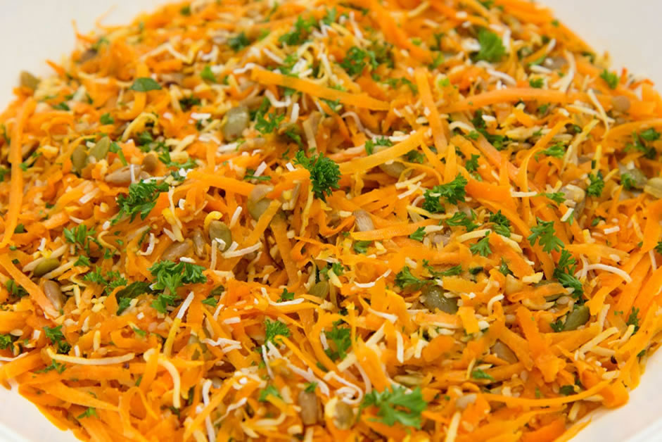 Carrot Salad Recipe Is Made By Julia