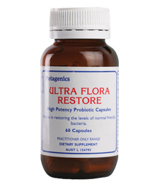 Ultra Flora Restore 60 Capsules From Metagenics