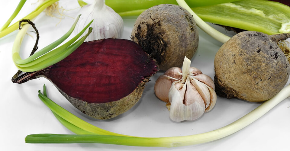 Beetroot and Leek Soup